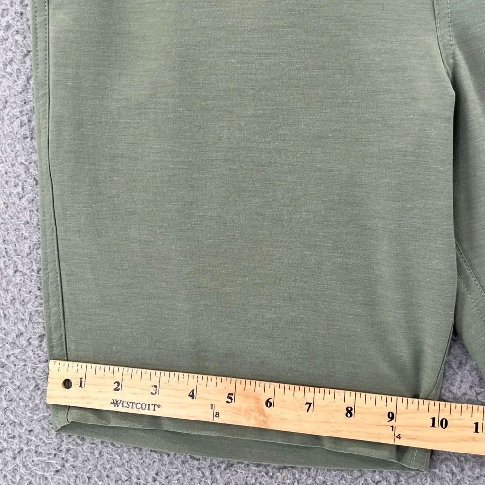 FAHERTY All Day Golf Shorts Men 30 (30x9 Act) Green Athleisure Beach Draw String